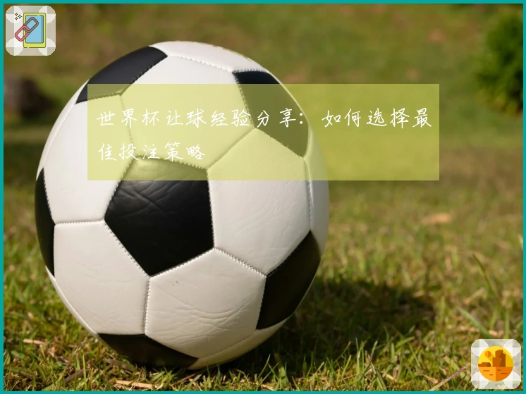 世界杯让球经验分享：如何选择最佳投注策略